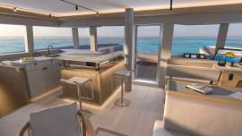 Luxury Catamaran IMLADRIS for charter in Greece - Hellas Yachting