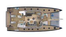 Luxury Catamaran IMLADRIS for charter in Greece - Hellas Yachting