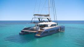Luxury Catamaran IMLADRIS for charter in Greece - Hellas Yachting