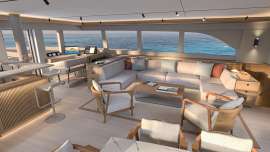 Luxury Catamaran IMLADRIS for charter in Greece - Hellas Yachting